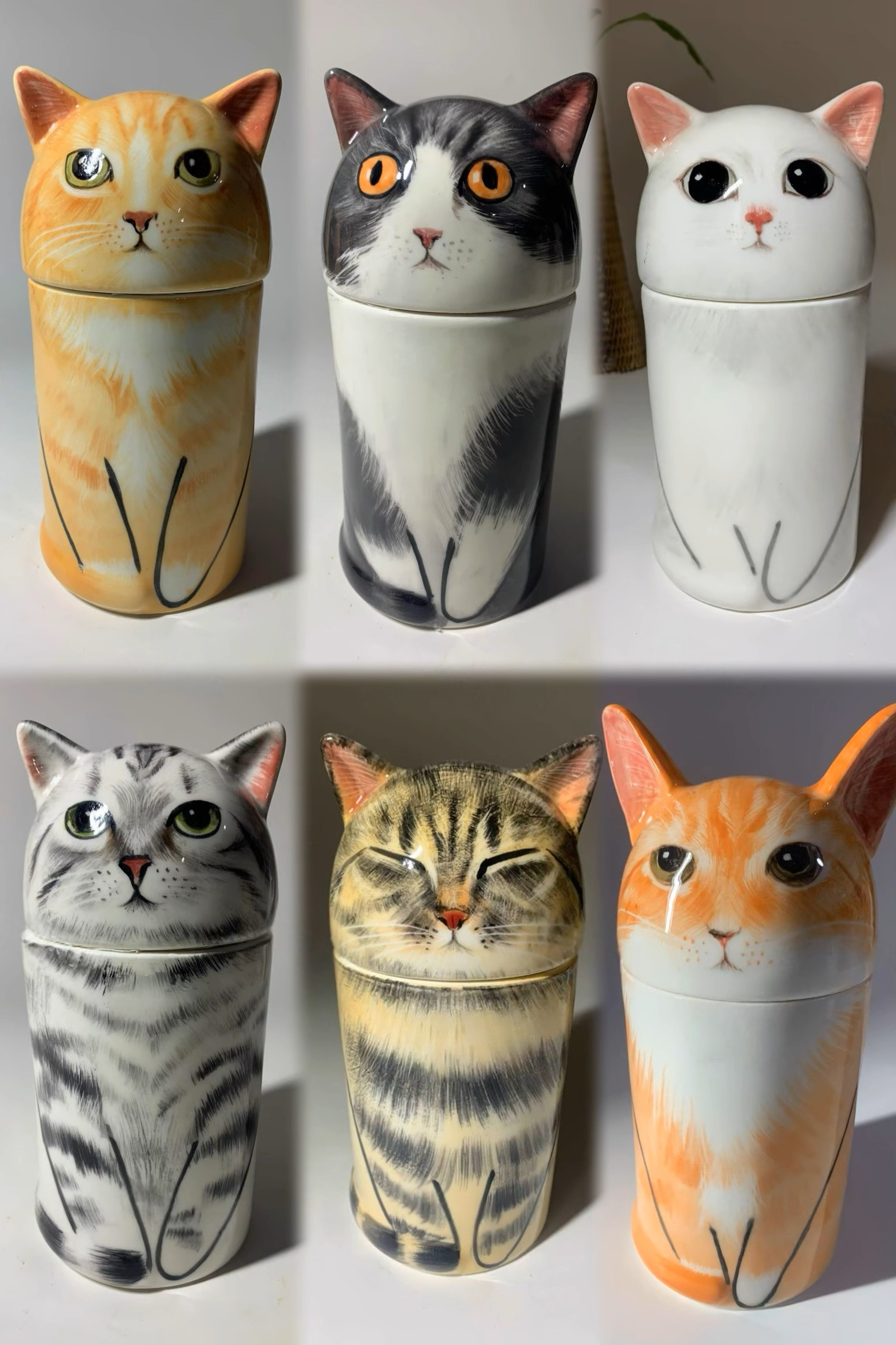 Custom Handcrafted Cat Urn – Personalized Pet Memorial (2 Sizes Available)