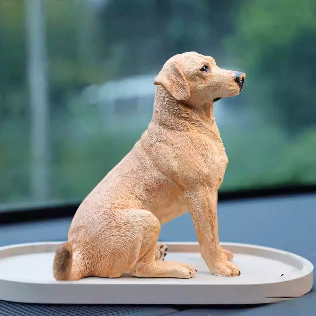 Custom Plaster Pet Figurine – Handmade Memorial Figurine